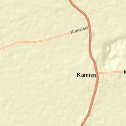 Kamień Street Map