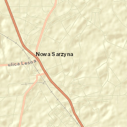 Nowa Sarzyna Street Map