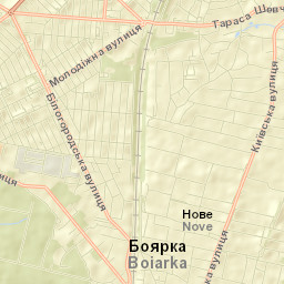 Boyarka Street Map