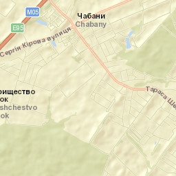Chabany Street Map