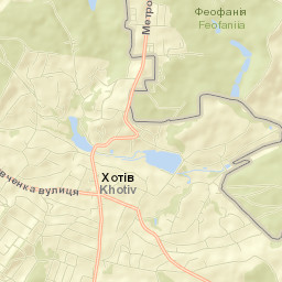Khotiv Street Map