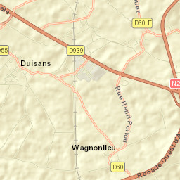 Duisans Street Map