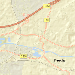 Feuchy Street Map