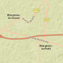 Wargnies-le-Grand Street Map