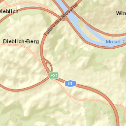 Dieblich Street Map