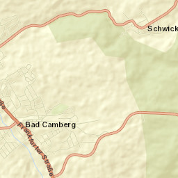 Bad Camberg Street Map