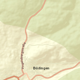 Büdingen Street Map