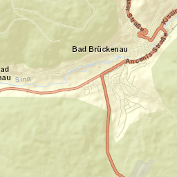 Bad Brückenau Street Map