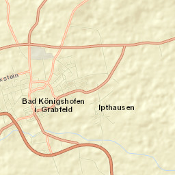 Bad Königshofen im Grabfeld Street Map