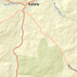 Selbitz Street Map