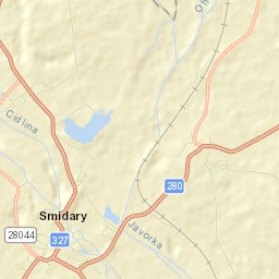 Smidary Street Map