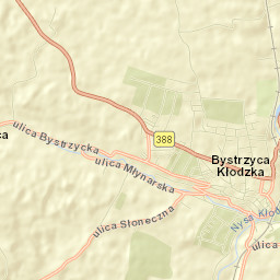 Bystrzyca Kłodzka Street Map