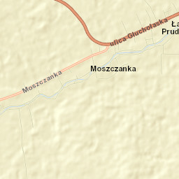 Moszczanka Street Map