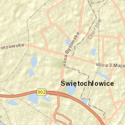 Świętochłowice Street Map
