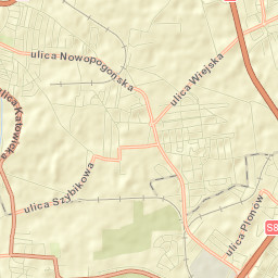 Czeladź Street Map