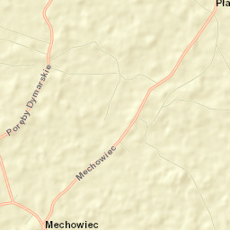 Powiat kolbuszowski Street Map