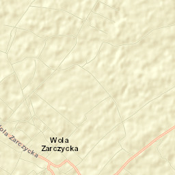 Wola Żarczycka Street Map