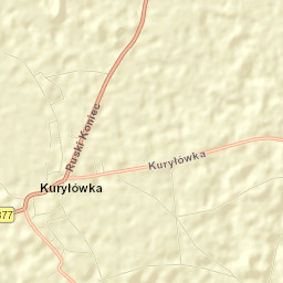 Kuryłówka Street Map