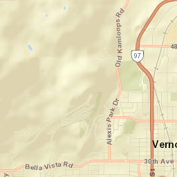 Vernon Street Map