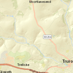 Truro Street Map
