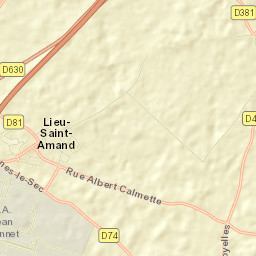 Lieu-Saint-Amand Street Map