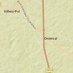 Villers-Pol Street Map
