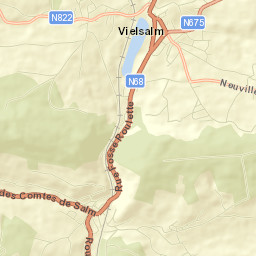 Vielsalm Street Map