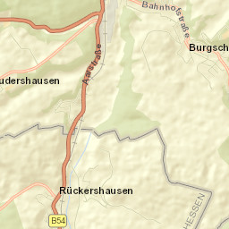 Burgschwalbach Street Map