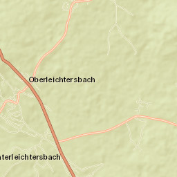 Oberleichtersbach Street Map