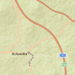 Schondra Street Map