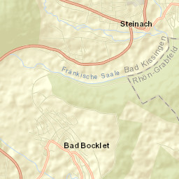 Bad Bocklet Street Map