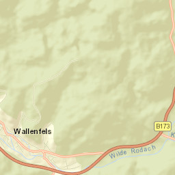 Wallenfels Street Map
