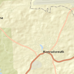 Konradsreuth Street Map