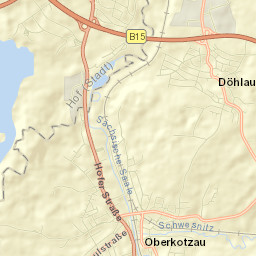 Oberkotzau Street Map