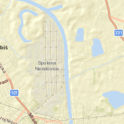 Libiš Street Map