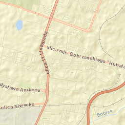 Sosnowiec Street Map