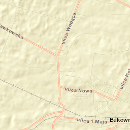Bukowno Street Map