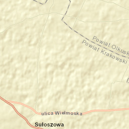 Sułoszowa Street Map