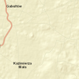 Powiat kazimierski Street Map