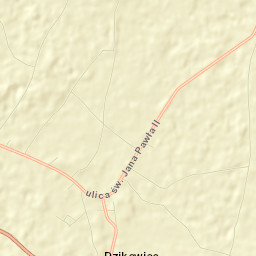 Dzikowiec Street Map