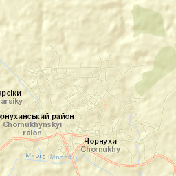 Chornukhy Street Map