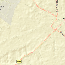 Avesnes-le-Sec Street Map