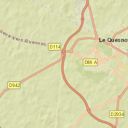 Le Quesnoy Street Map