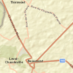 Beaumont Street Map