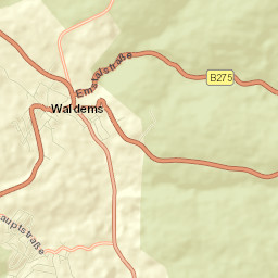Waldems Street Map