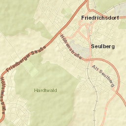 Friedrichsdorf Street Map