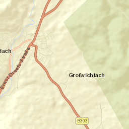 Marktrodach Street Map