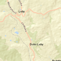 Luby Street Map