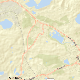 Vintířov Street Map