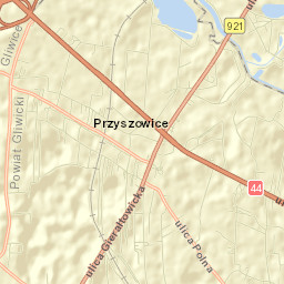 Przyszowice Street Map